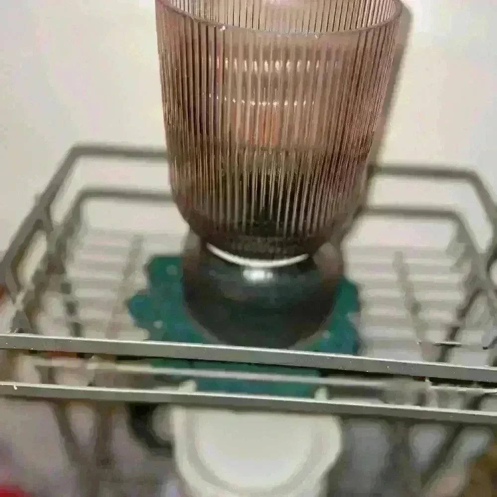 W&A fluted LED glass table light